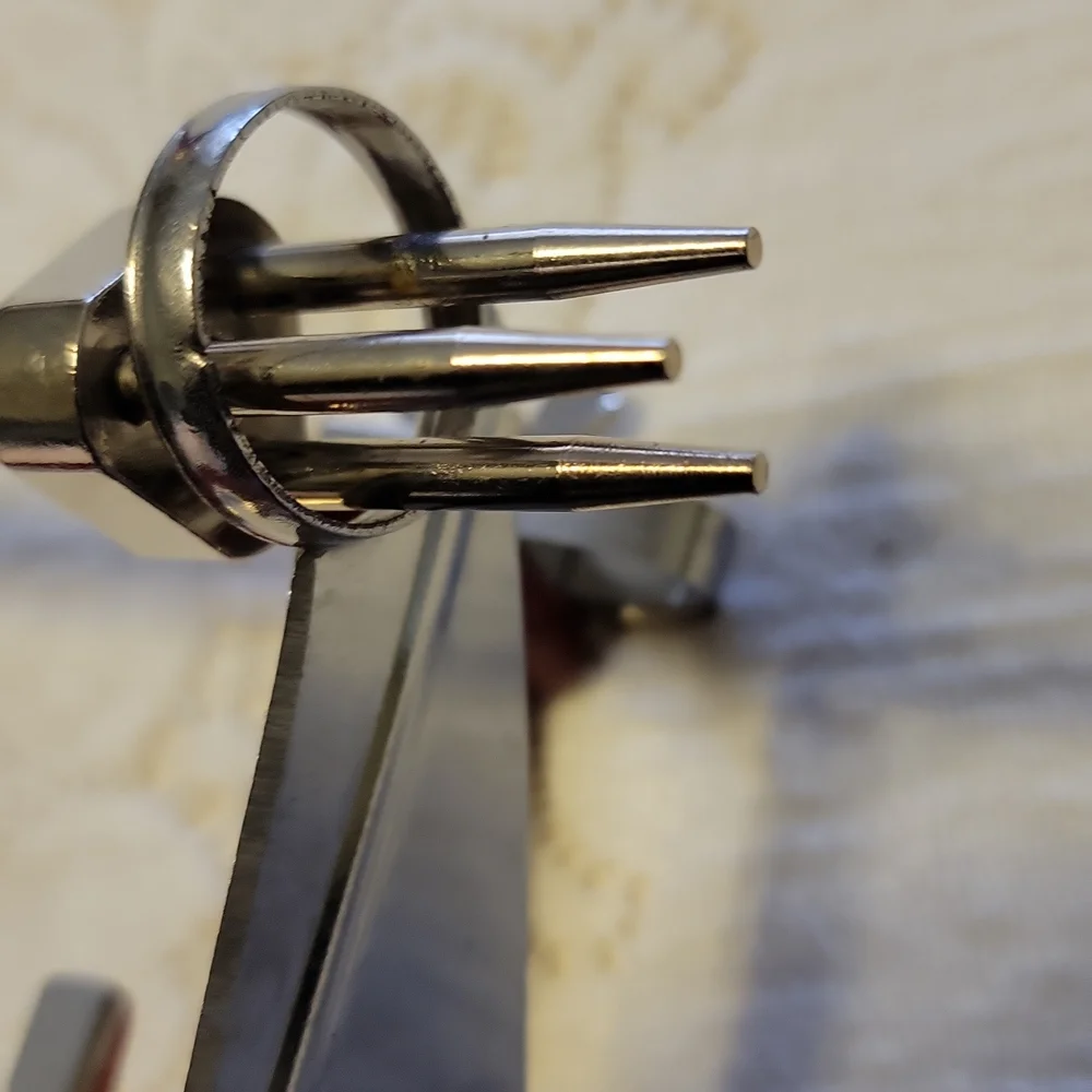 peel away table clamp apple peeler  core red Euc